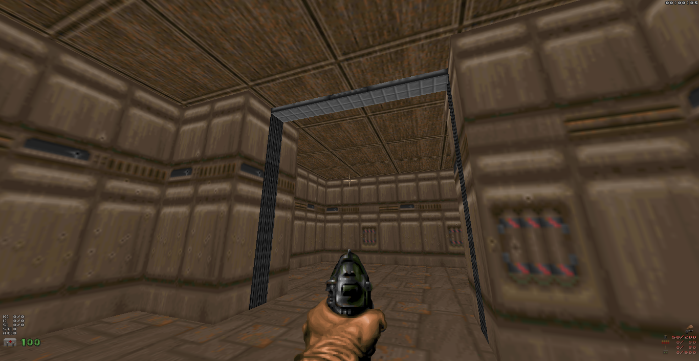 I wanted to make doors out of the video game doom and this is what