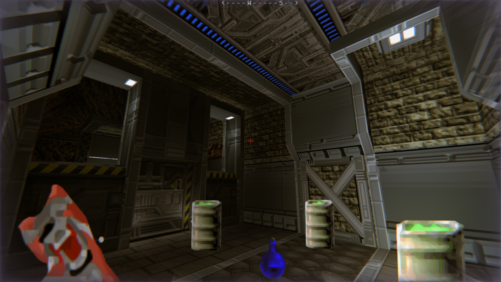 DRRP Doom RPG Remake Project SEC4 Sector 4 Cerberus Barrel Caves Screenshot
