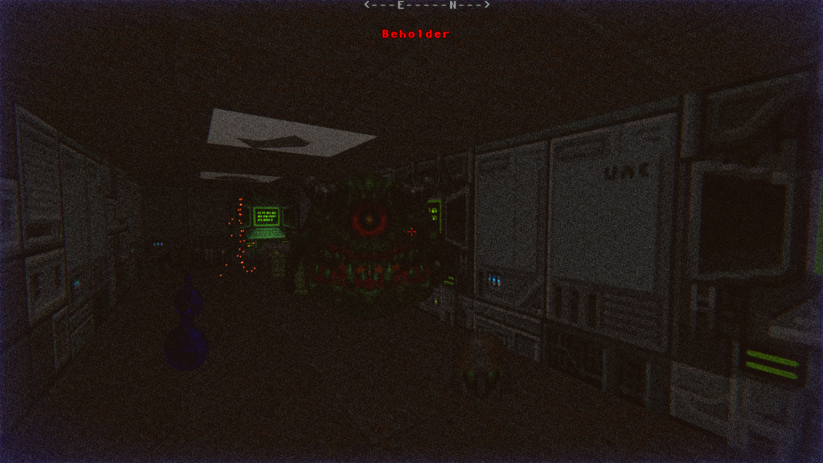 DRRP Doom RPG Remake Project SEC2 Sector 2 Beholder Cinematic Shader Screenshot