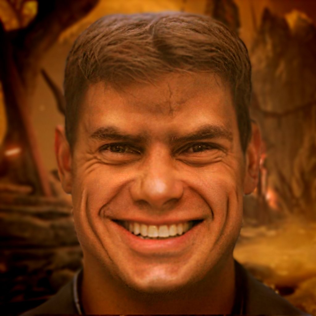 Possibly the most authentic Doomguy face fan art I have ...