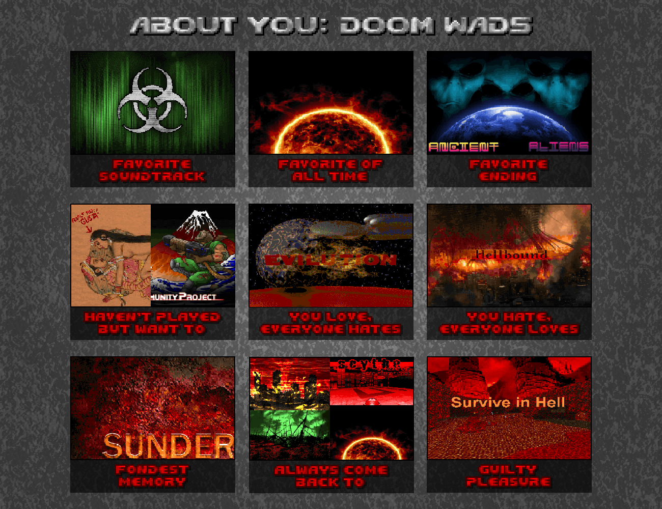 WAD Collections - Doom General - Doomworld