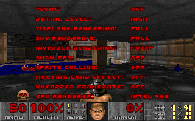 FastDoom: DOS Vanilla Doom optimized for 386/486 processors - Page