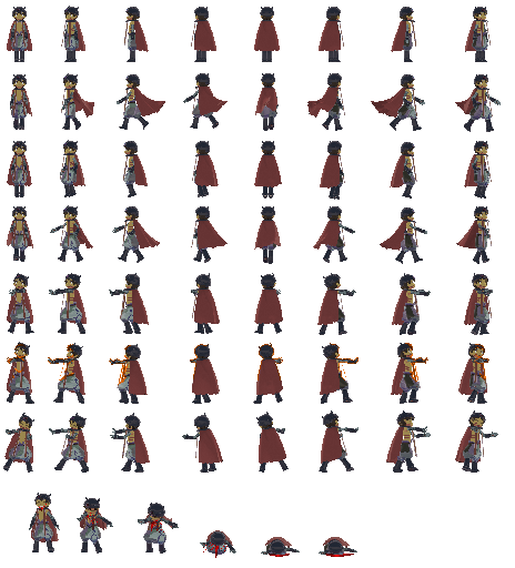 Custom sprites (maybe someday I will do a full sheet with all this